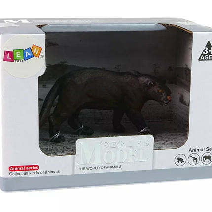 Juodų partnerių gyvūnų figūrėlių rinkinys