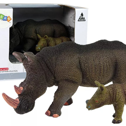 Raganų rinkinys iš 2 figūrėlių: raganosis su jaunikliu