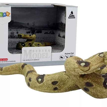 Kolekcinė smauglių žalčio figūrėlė „Pasaulio gyvūnai“