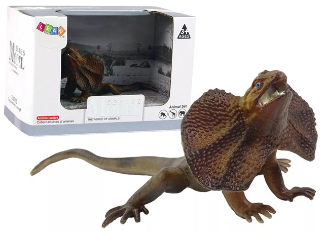 Kolekcinė apykaklėtosios agamos figūrėlė „Pasaulio gyvūnai“