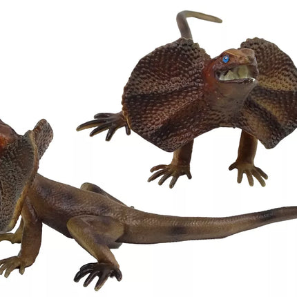 Kolekcinė apykaklėtosios agamos figūrėlė „Pasaulio gyvūnai“