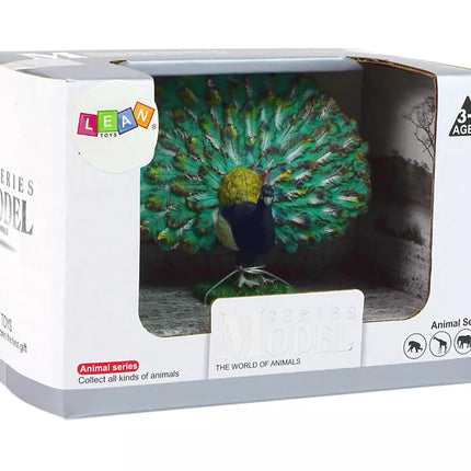 Didelė kolekcinė karališkojo povo figūrėlė