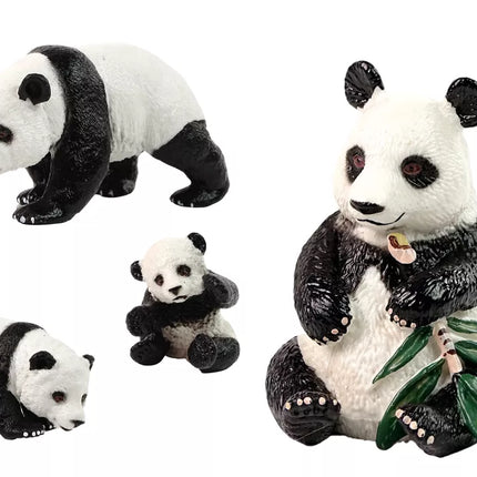 Figūrėlių gyvūnų rinkinys Papūga Panda