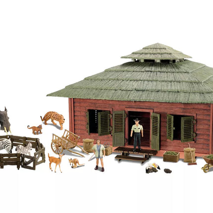 „Pasidaryk pats“ ūkio rinkinys, tvartas, gyvūnai, tigras, elnias