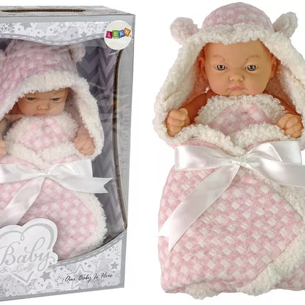 Mielas lėlytės pupytės rožinis kaspinėlis