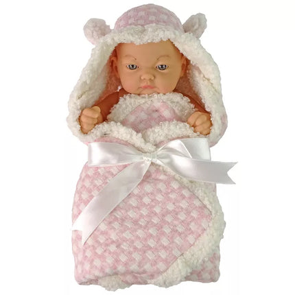 Mielas lėlytės pupytės rožinis kaspinėlis