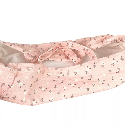 Lėlė kūdikis 46 cm Rožinis čiulptukas Kūdikis dramblys