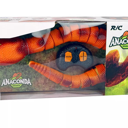 Nuotoliniu būdu valdoma anakonda gyvatė, 70 cm ilgio