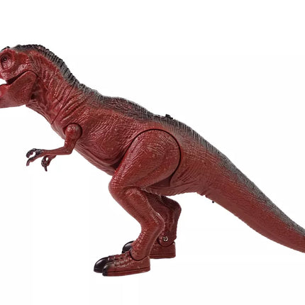 Baterija valdomas dinozauras Tyrannosaurus Rex su nuotoliniu pulteliu ir garsu