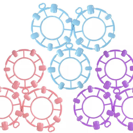 Didelis nagų dailės rinkinys, nagų lakai, lipdukai, skirtukai