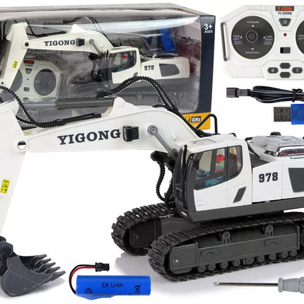 Ekskavatorius su vikšrais, valdomas nuotoliniu būdu, 2.4 G