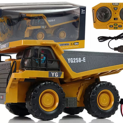 2.4G nuotoliniu būdu valdoma savivartė priekaba