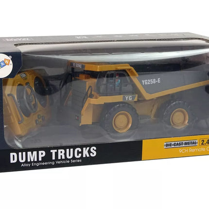 2.4G nuotoliniu būdu valdoma savivartė priekaba