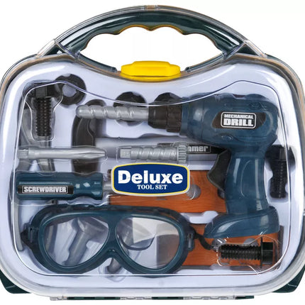 „Pasidaryk pats“ žalio lagamino įrankių rinkinys varžtai