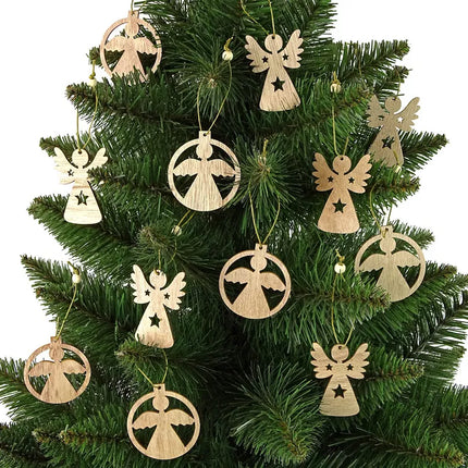 Kalėdinis medinis angelas, Kalėdinės eglutės papuošalas – bomba