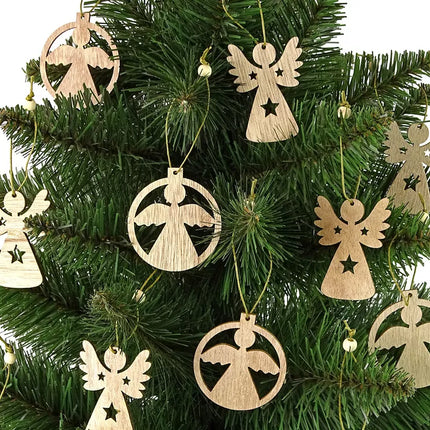 Kalėdinis medinis angelas, Kalėdinės eglutės papuošalas – bomba