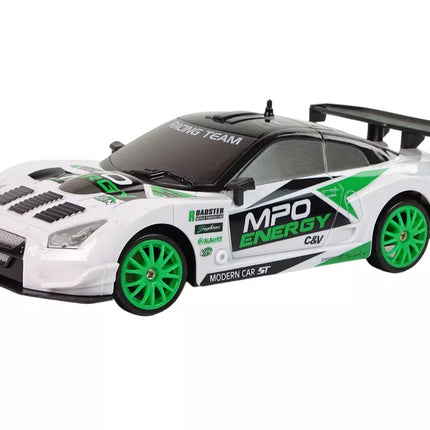 DRIFT ralio automobilio rinkinys + R/C nuotolinio valdymo pultas ir priedai. Greitis iki 15 km/val.