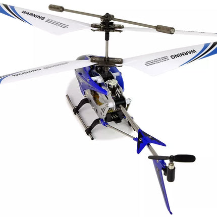 SYMA S107G sraigtasparnis + Nuotolinio valdymo pultas + Įkraunama baterija Mėlynas