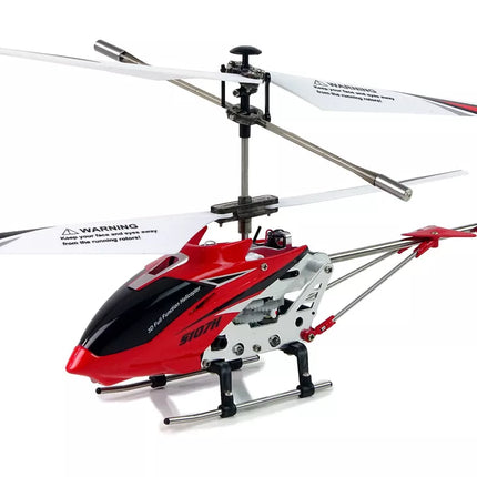 Sraigtasparnis SYMA S107H Nuotoliniu būdu valdomas 2,4G Raudonas