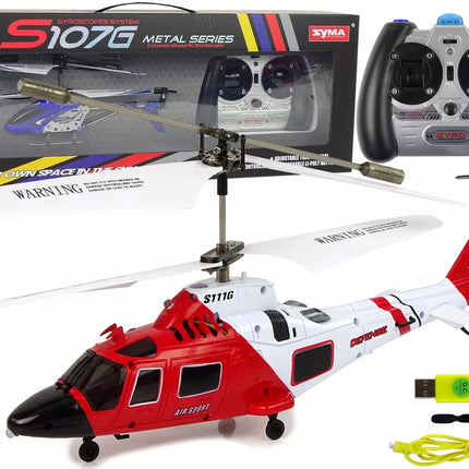 SYMA S111G sraigtasparnis + Nuotolinio valdymo pultas R/C GYRO
