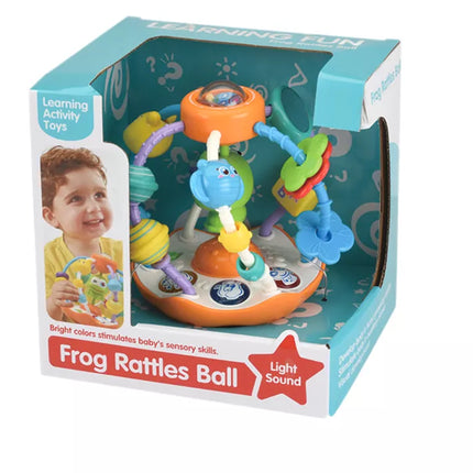 Interaktyvus varlės kamuoliuko žaislas su šviesomis ir muzika