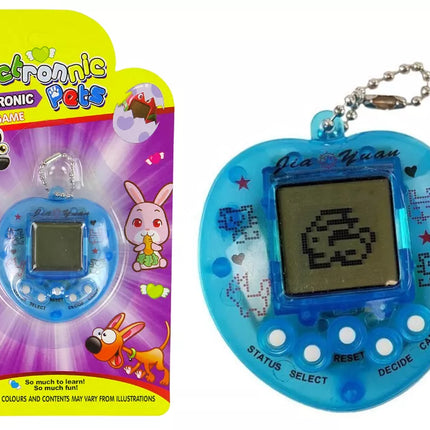 Elektroninis Tamagotchi gyvūnėlis, mėlynas žaidimas