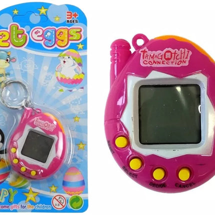 Tamagotchi rožinis elektroninis naminis gyvūnėlis