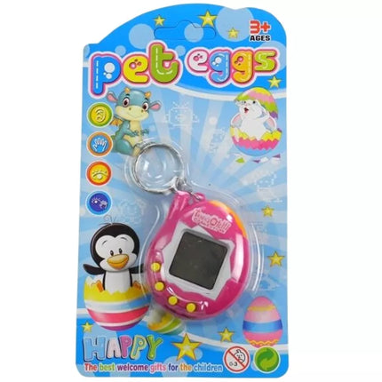 Tamagotchi rožinis elektroninis naminis gyvūnėlis