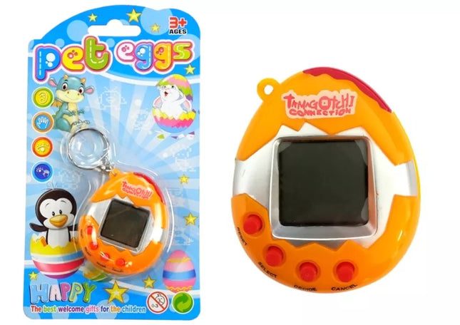 Tamagotchi oranžinis elektroninis gyvūnėlis