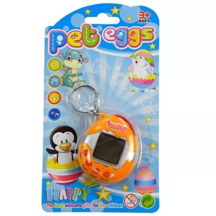 Tamagotchi oranžinis elektroninis gyvūnėlis