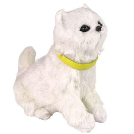 Interaktyvus pliušinis kačiukas. Švelnus kailis. Paglostykite galvą ir sužinokite jo funkcijas.