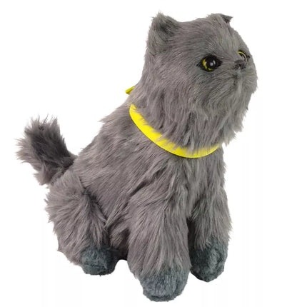 Interaktyvus pliušinis kačiukas. Švelnus kailis. Paglostykite galvą ir sužinokite jo funkcijas.