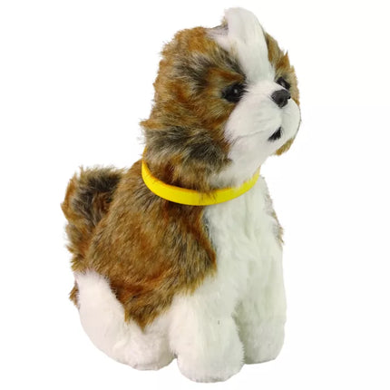 Interaktyvus pliušinis šuo, minkštas Ši cu veislės