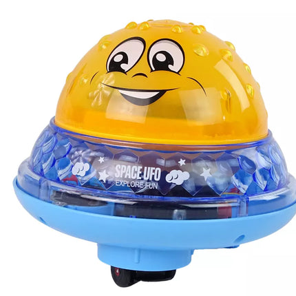 Vandens kamuolys UFO Diodai Linksma muzika Geltona