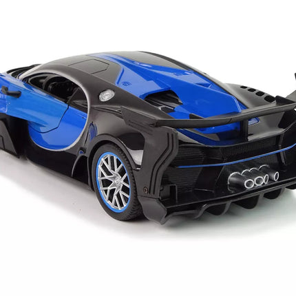 Nuotoliniu būdu valdomas sportinis automobilis LED priekiniai žibintai + R/C nuotolinio valdymo pultas