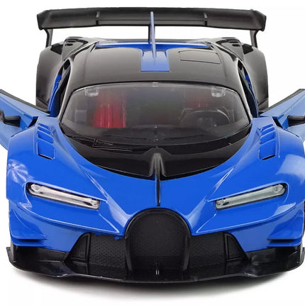 Nuotoliniu būdu valdomas sportinis automobilis LED priekiniai žibintai + R/C nuotolinio valdymo pultas