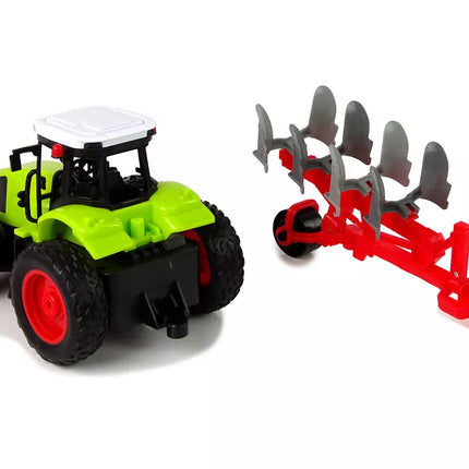 Nuotoliniu būdu valdomas traktorius 1:16 Pilot Guminiai ratai