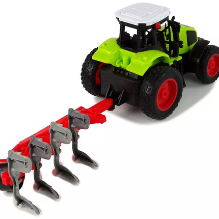 Nuotoliniu būdu valdomas traktorius 1:16 Pilot Guminiai ratai