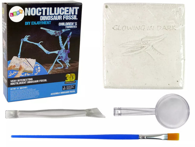 Archeologinis kasinėjimų rinkinys Dinozauro skeletas Pteranodonas 3D Holograma