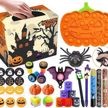 Sensorinis rinkinys nuo streso Helovino Fidget Pop It žaislai