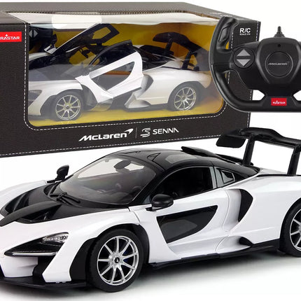 Automobilis R/C McLaren Senna Rastar 1:14 baltas su nuotoliniu valdymu