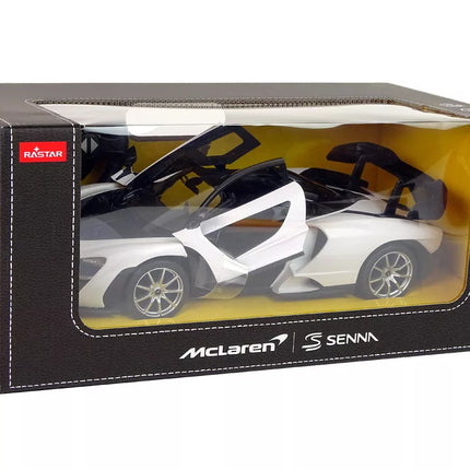 Automobilis R/C McLaren Senna Rastar 1:14 baltas su nuotoliniu valdymu