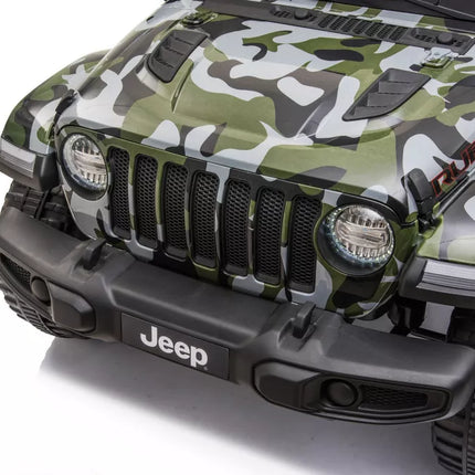 Elektromobilis Jeep Wrangler Rubicon DK-JWR555, kamufliažinis