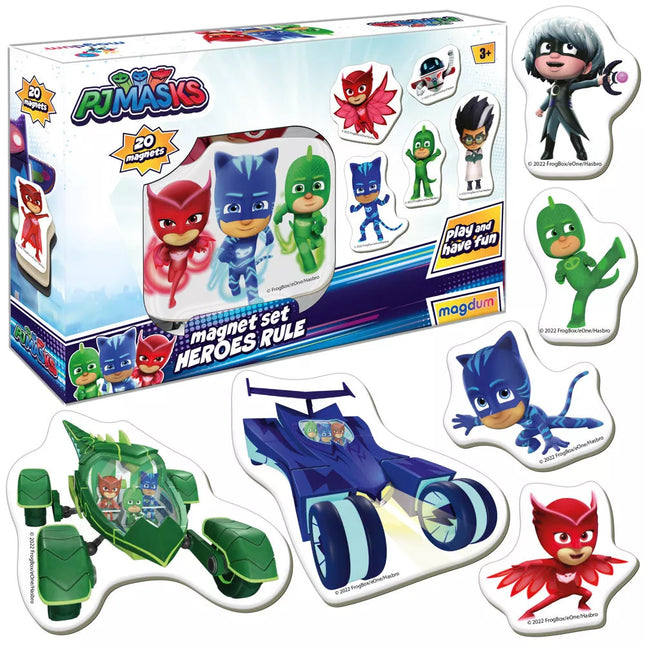 Pj Masks magnetukų rinkinys Pjmasks ME 5031-32