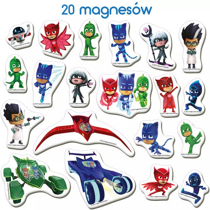 Pj Masks magnetukų rinkinys Pjmasks ME 5031-32