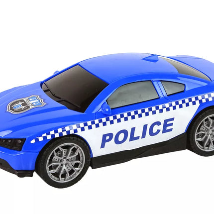 Sraigtasparnio automobilių policijos transporto priemonių rinkinys su garsu