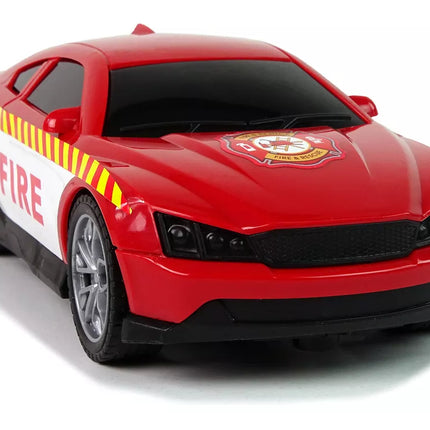 Sraigtasparnio automobilių priešgaisrinės brigados transporto priemonių rinkinys su garsu