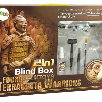 Archeologinis rinkinys 2in1 Įvairūs kristalai ir lobiai