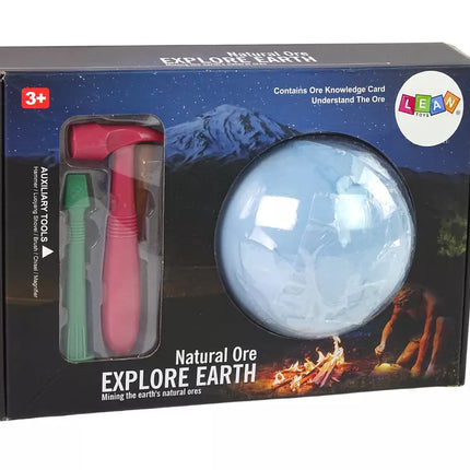 Archeologinis kasinėjimų rinkinys Žemės įrankiai Mineralai Fiche