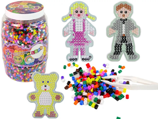 ""Pasidaryk pats" karoliukų lyginimui šablonų rinkinys, 9000 vienetų"